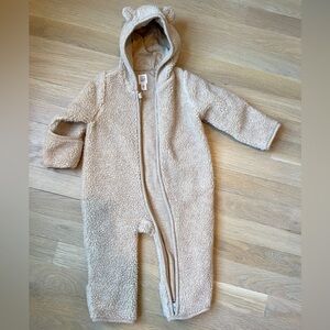 Baby Gap Sherpa One Piece 6-12 Mos